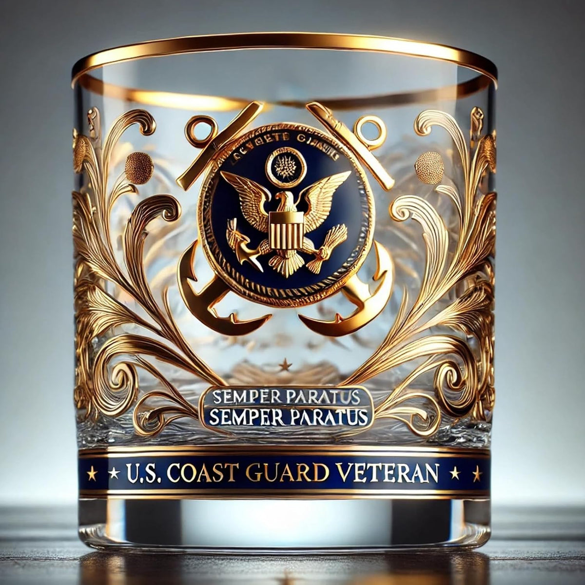 Rimoby Veteran Tribute Glass